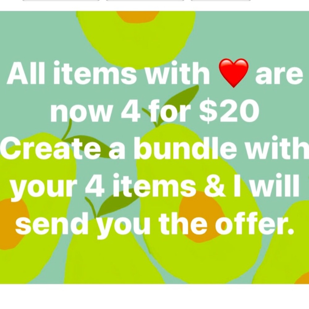 Closet Clean Out!! All items with a ❤️ are 4/$20.